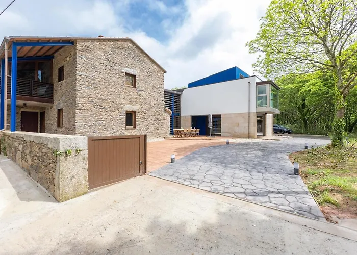 別荘 A Casa Do Souto, Santiago De Compostela シグエイロ