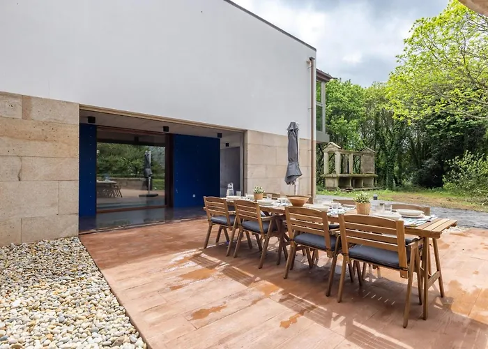 別荘 A Casa Do Souto, Santiago De Compostela シグエイロ
